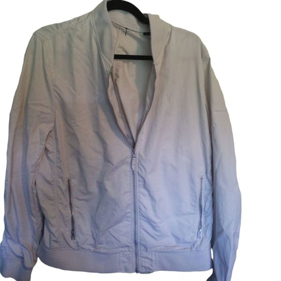 All Saints Bassett Ramskull Logo bomber jacket in sutro gray - Picture 4 of 6